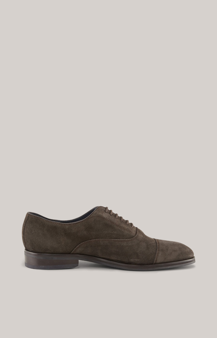 Schnürschuh Velluto Kleitos in Dunkelbraun