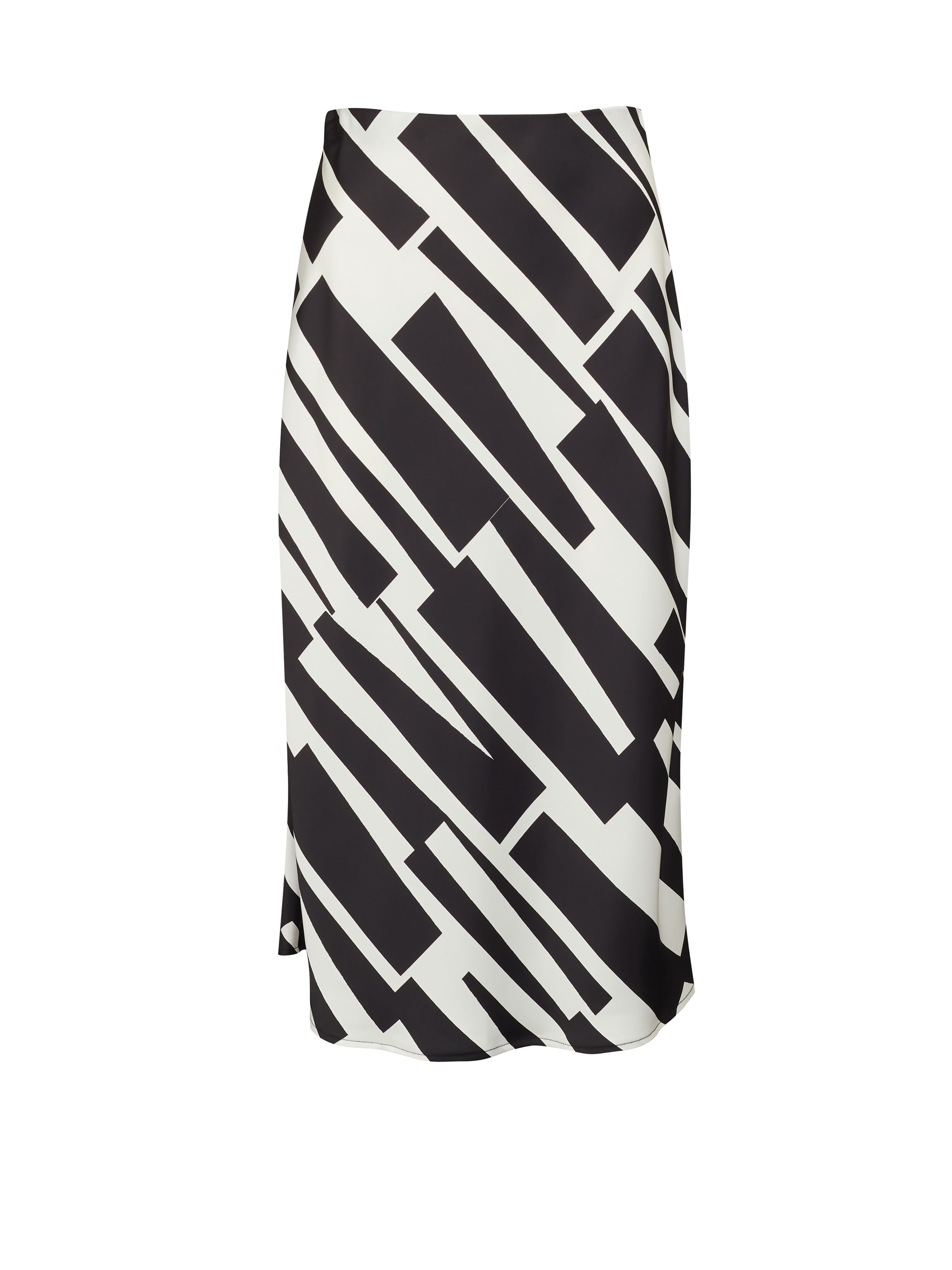Schwarzer Damen-Midirock ORSAY
