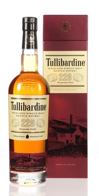 Tullibardine 228 Burgundy Finish altes Design 0,7 l·43 % vol