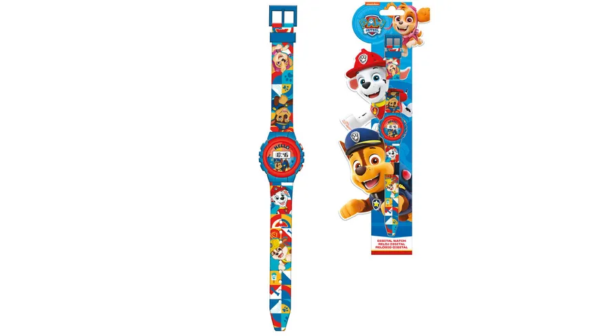 Digitaluhr Paw Patrol