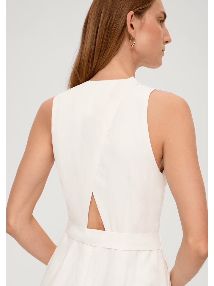 s.Oliver BLACK LABEL Overall 3/4 in Creme günstig kaufen