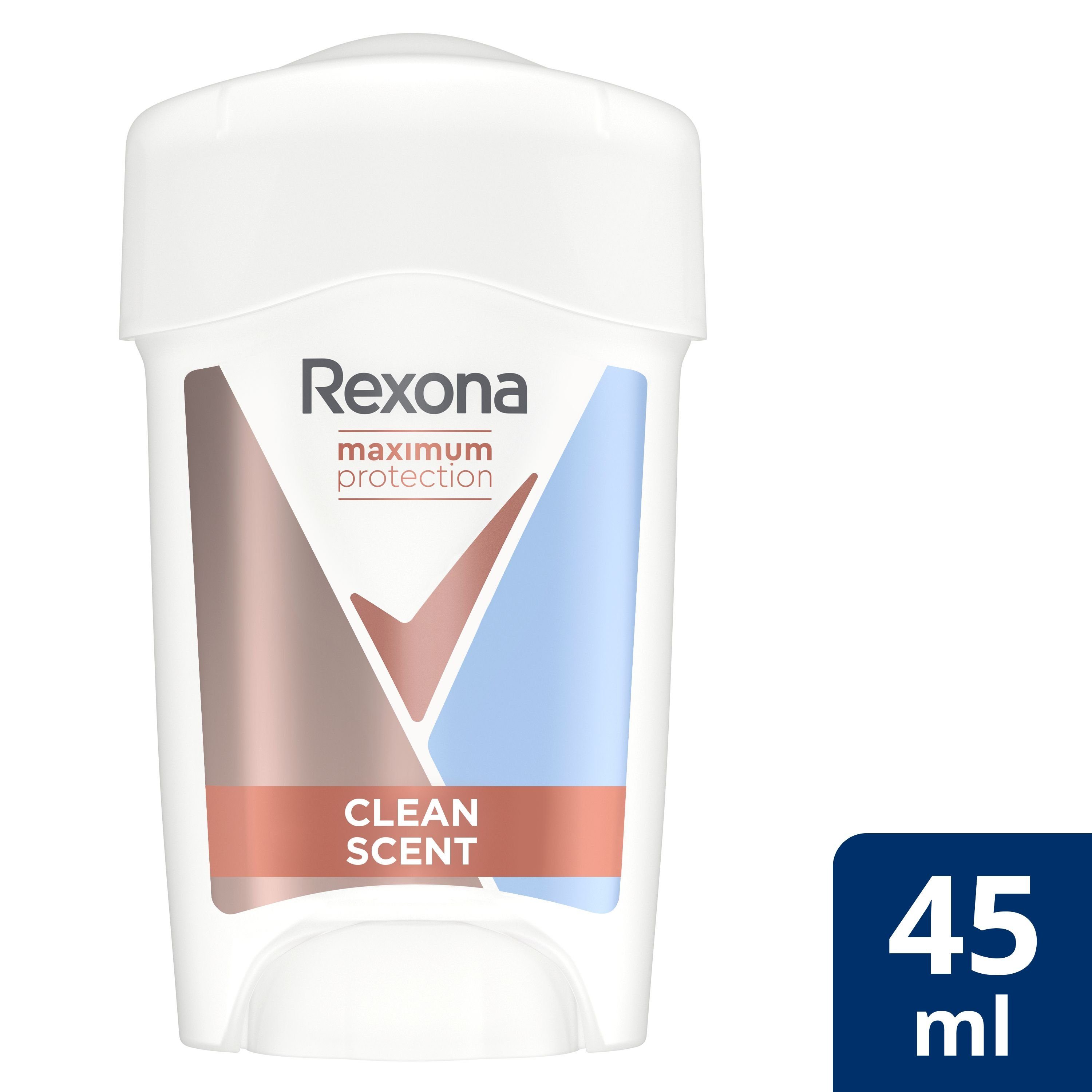Rexona Deo-Set Maximum Protection Anti-Transpirant Deo Creme Clean Scent 6x 45ml