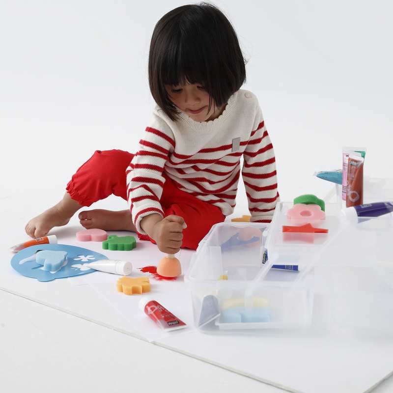 Coffret gouaches aux doigts Oxybul