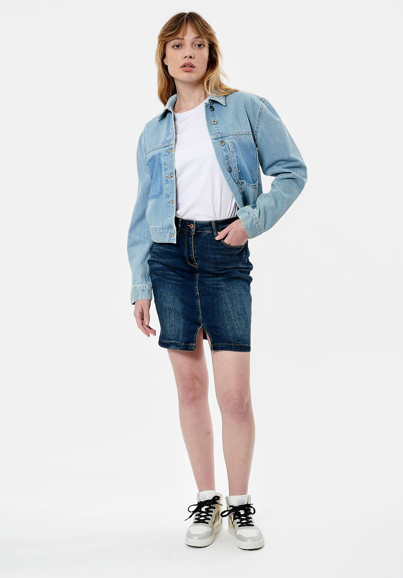 STACY  Jupe en jean Femme