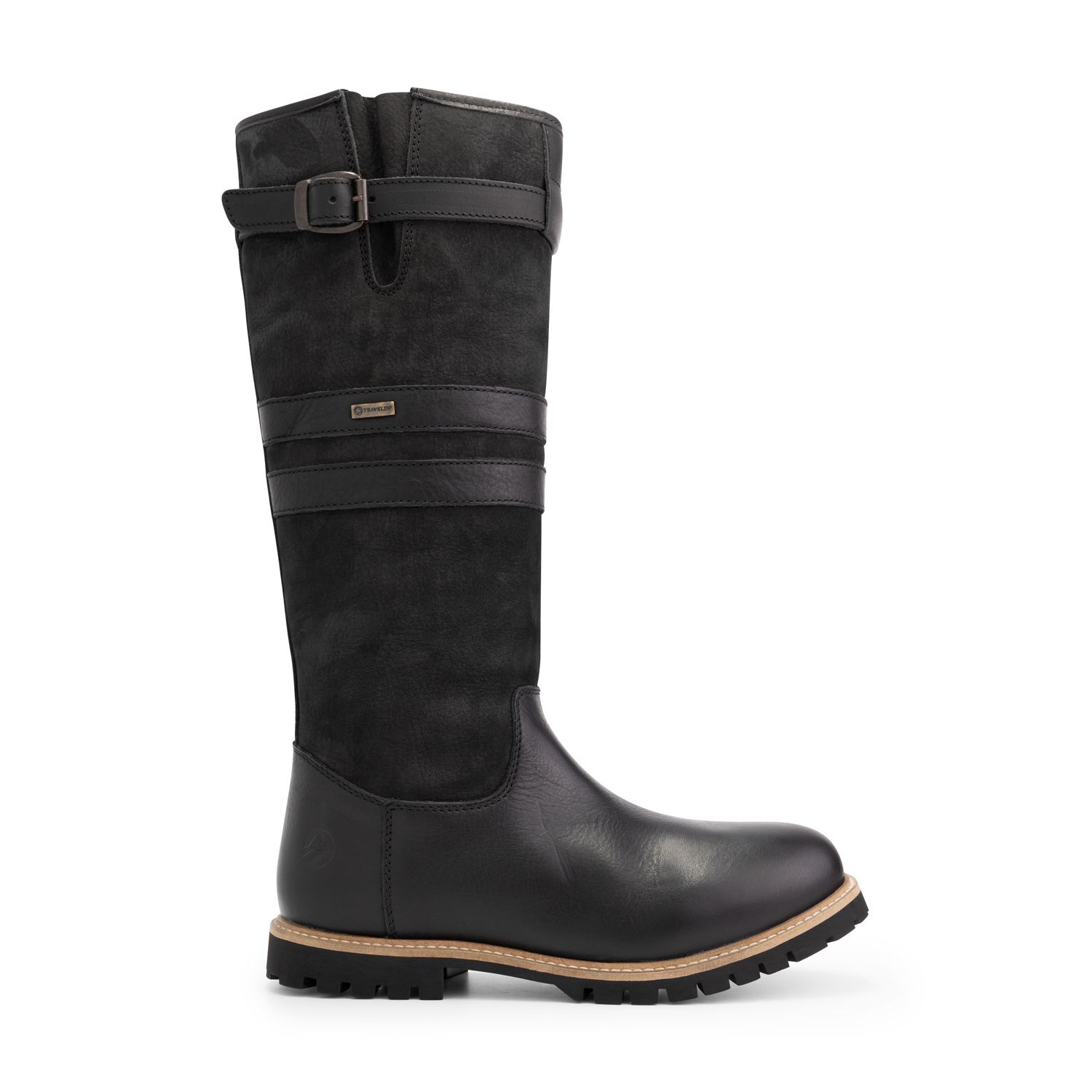 Travelin' Norway schwarze Herren Outdoorstiefel