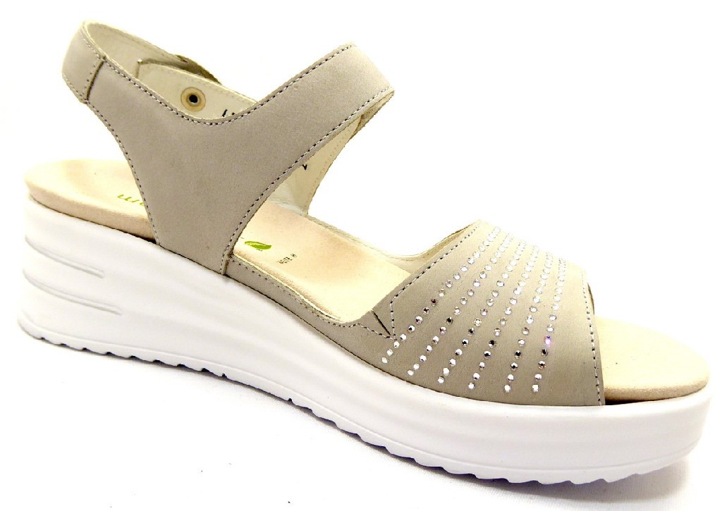 WALDLÄUFER Klassische Sandalen grau