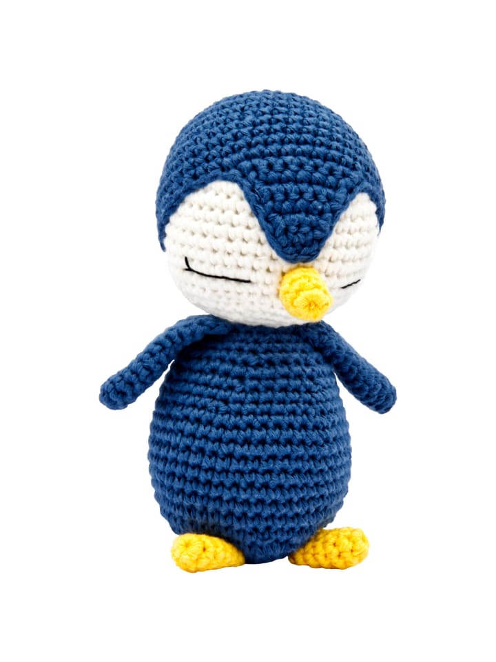 miniHeld Handgestrickter Pinguin gehäkelt aus Baumwolle Spielzeug 16 cm 0 Monate günstig kaufen onesize