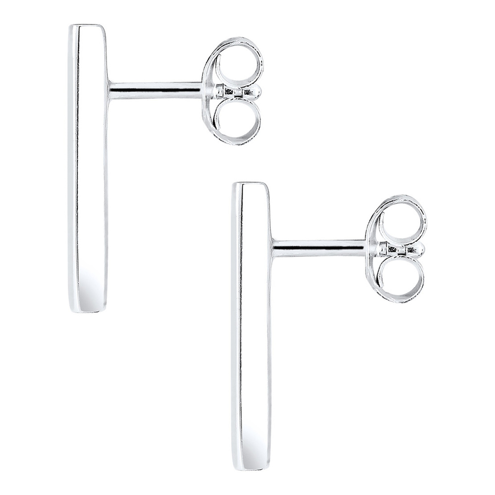 Elli Elli by Julie & Grace Boucles d'Oreilles Bar Geo Boucles d'Oreilles Femme - Argen Boucles d'oreilles