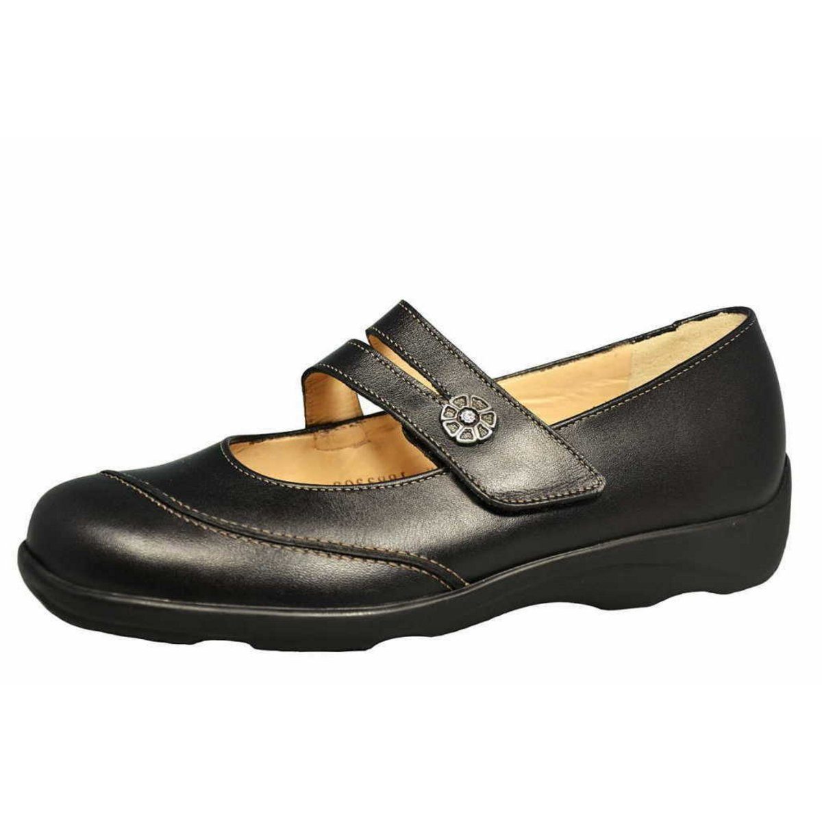Finn Comfort schwarz Ballerina (1-tlg)