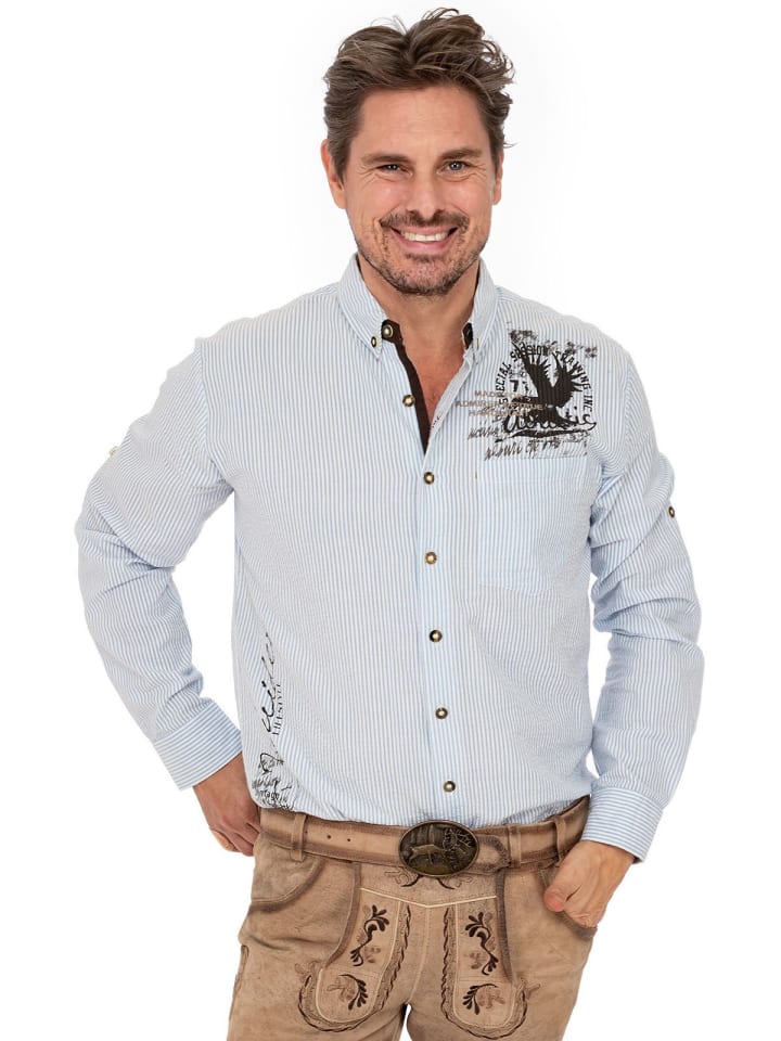 Hangowear Hemd FREDERICK in hellblau günstig kaufen