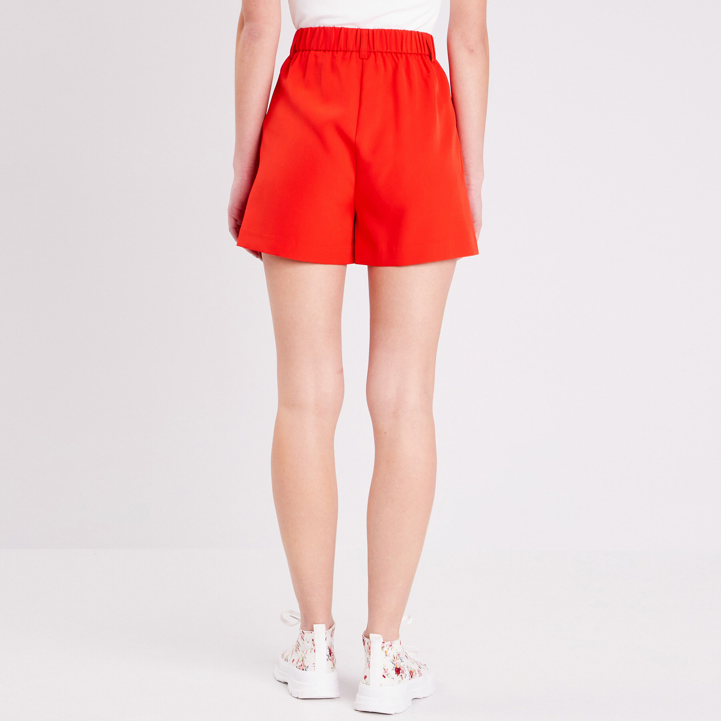 Short droit rouge femme | Cache Cache