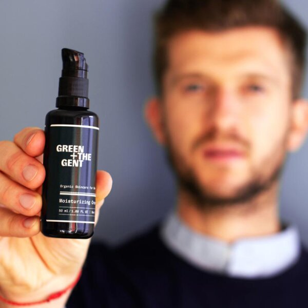 Green + The Gent Moisturizing Cream Gesichtsgel