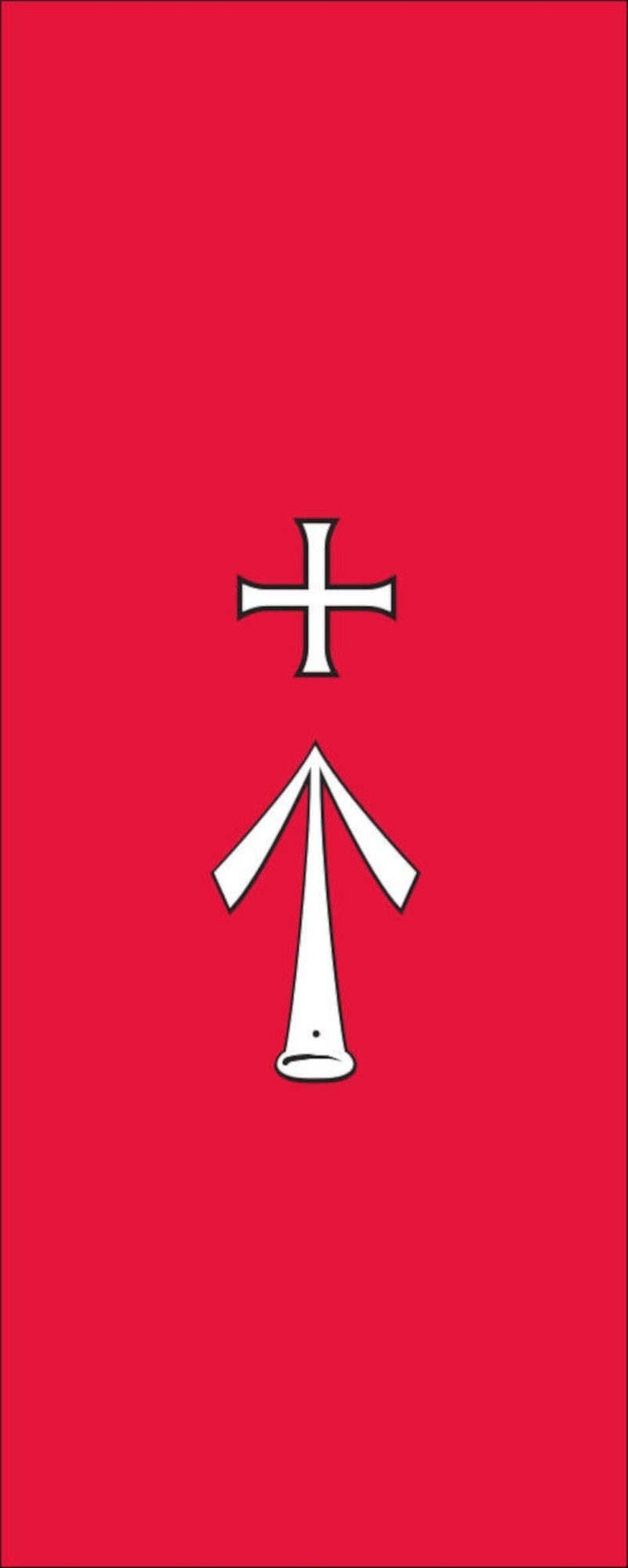 flaggenmeer Flagge Flagge Stralsund 110 g/m² Hochformat