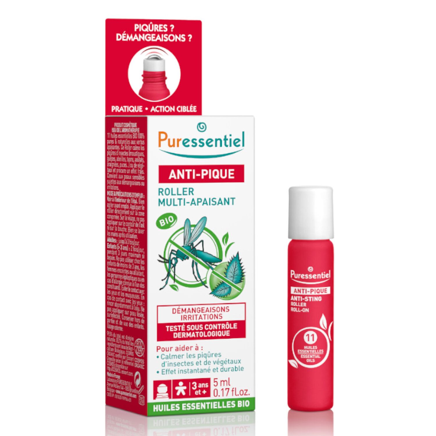 Puressentiel Anti-Pique Roller Apaisant 5 ml