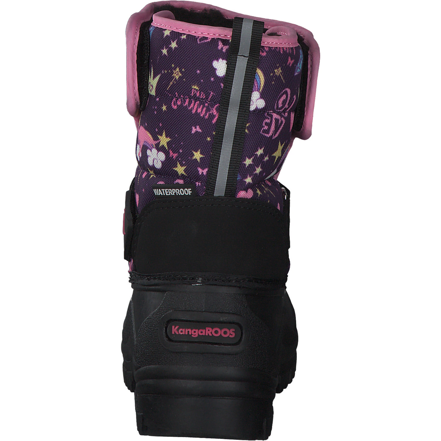 KangaROOS K-Shell II 02223, Winterstiefel, Kinder, purple/princess