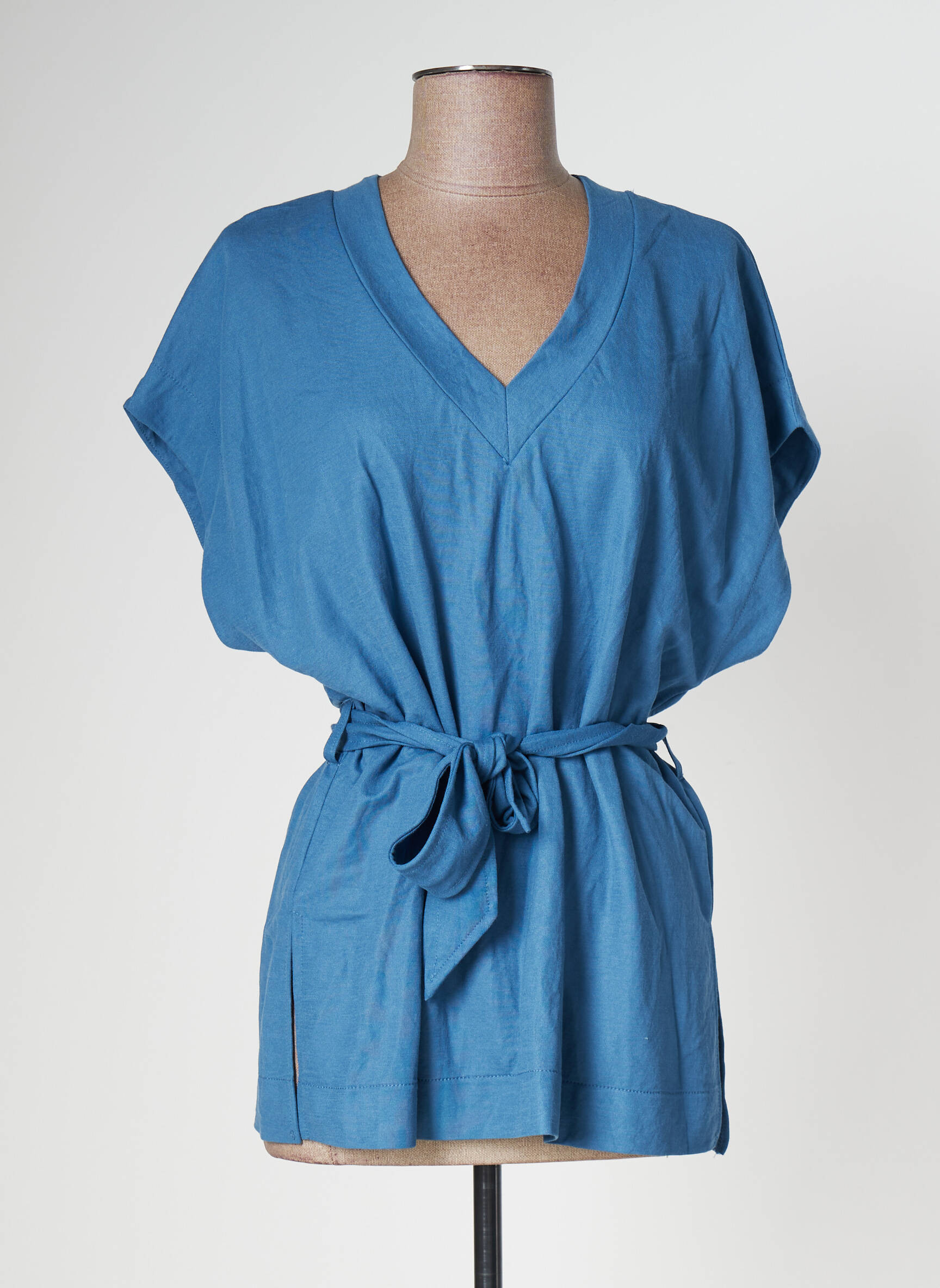 Tiffosi Tuniquemanchecourte Femme couleur bleu