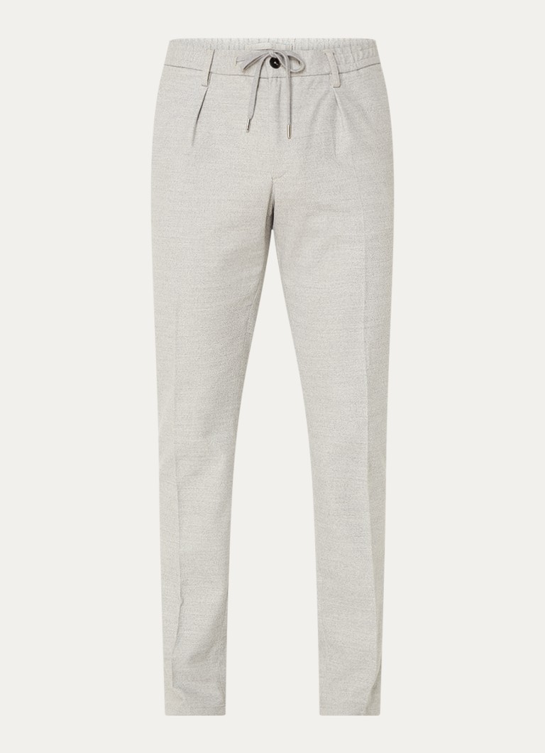 Profuomo Chino slim fit con bordi arrotondati e bordi arrotondati