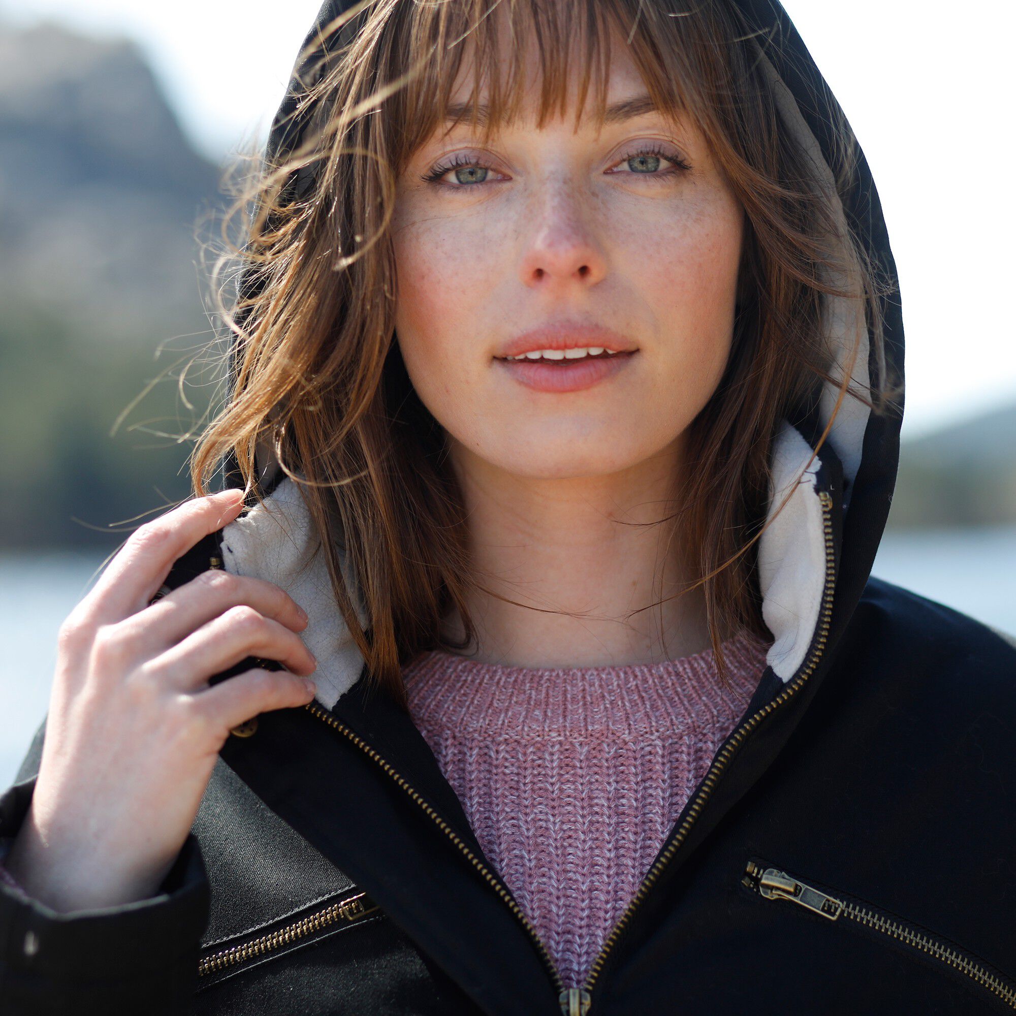 Parka déperlante doublée maille polaire