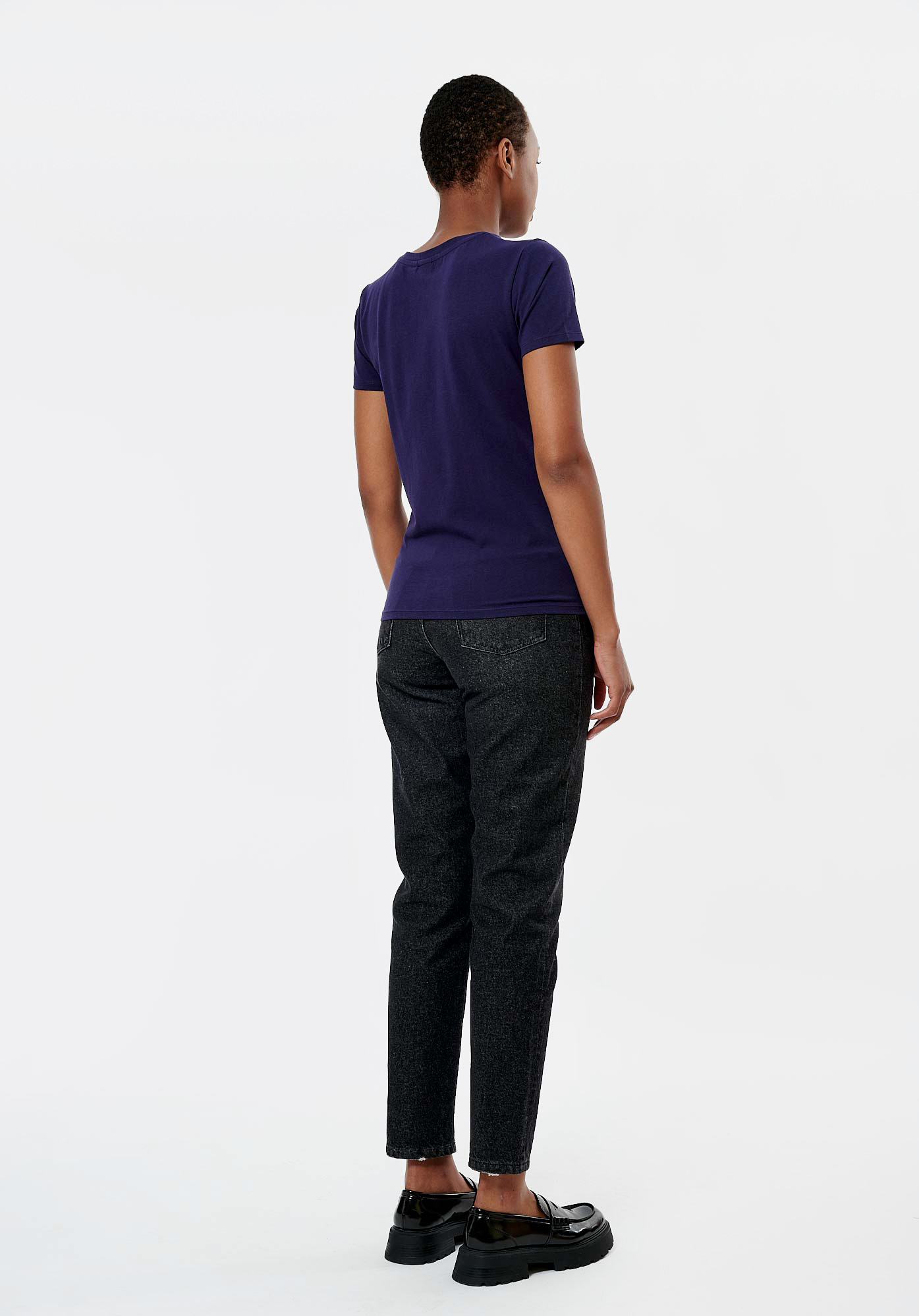 LOVET  T-shirt bleu Femme