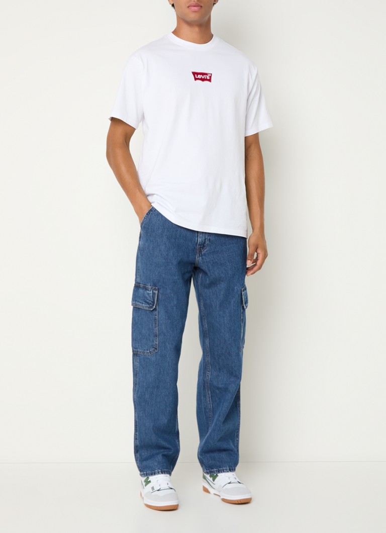 Jeansy Levi's 568 z szerokimi nogawkami, ciemne spranie