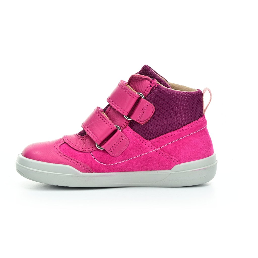 Superfit Superfree Nappa Pink/Rot Barfußstiefeletten