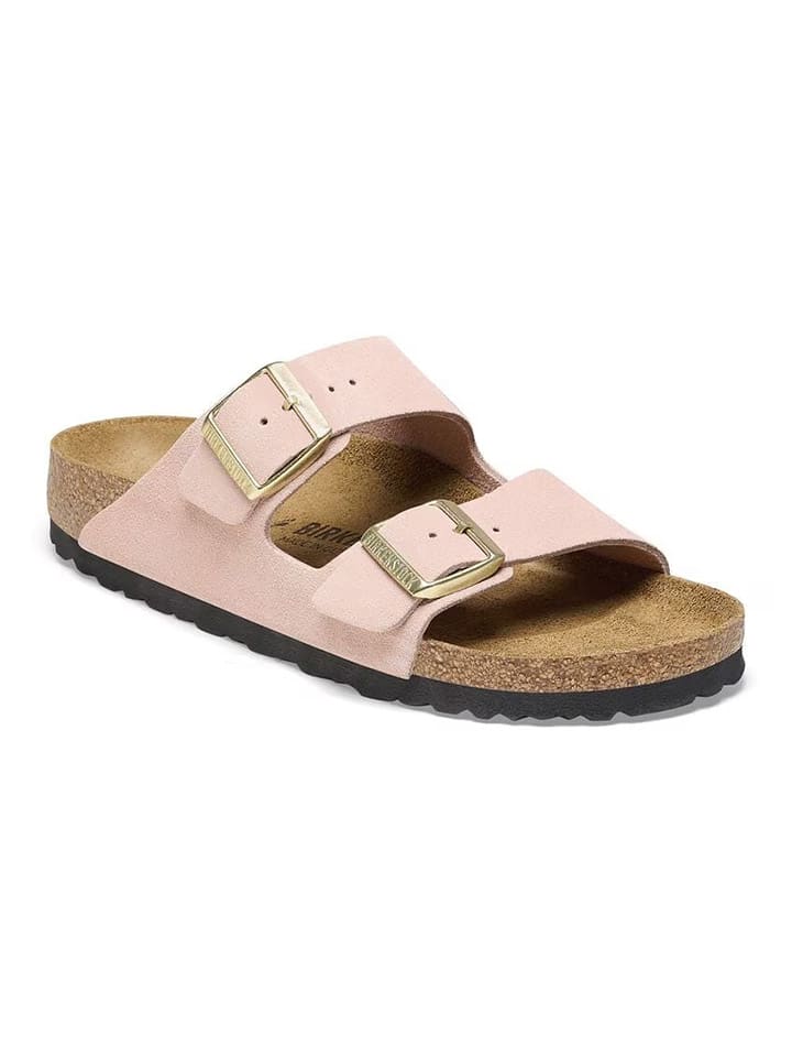 Birkenstock Leder-Pantoletten 