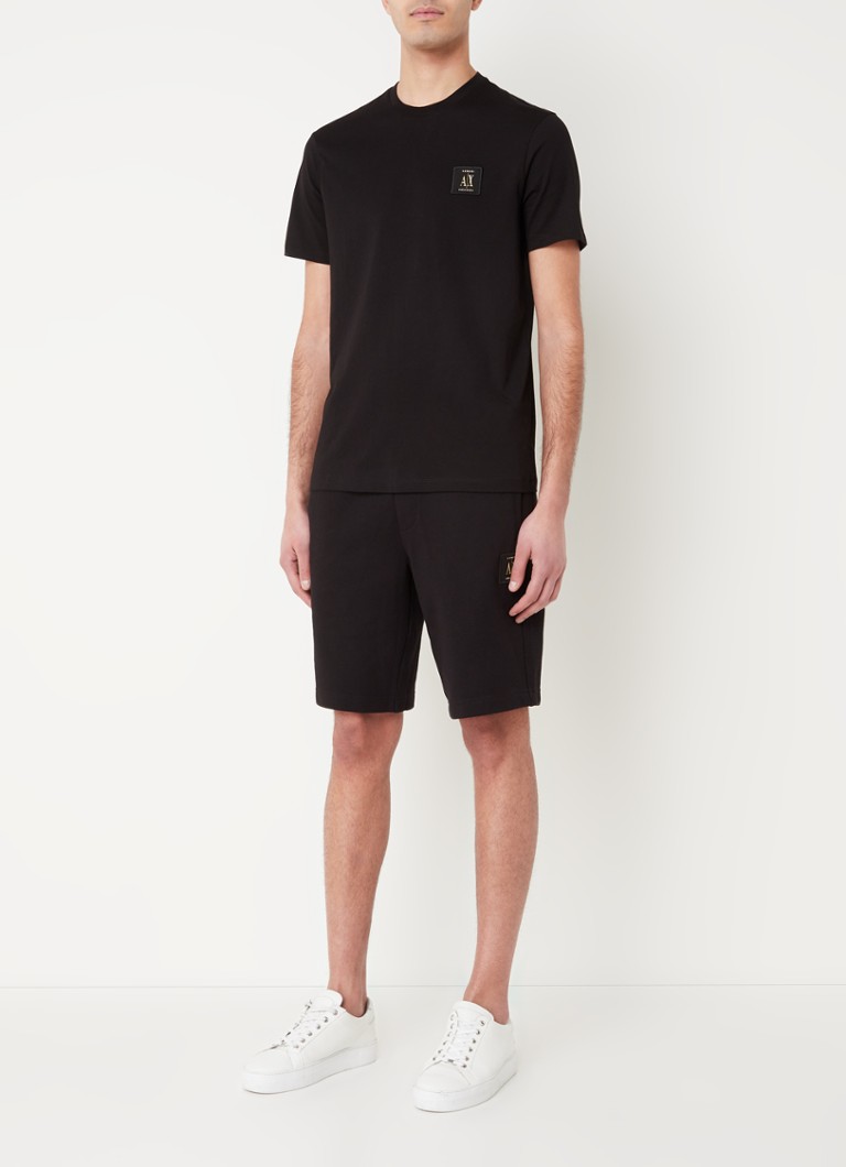 Tricou cu logo Armani Exchange