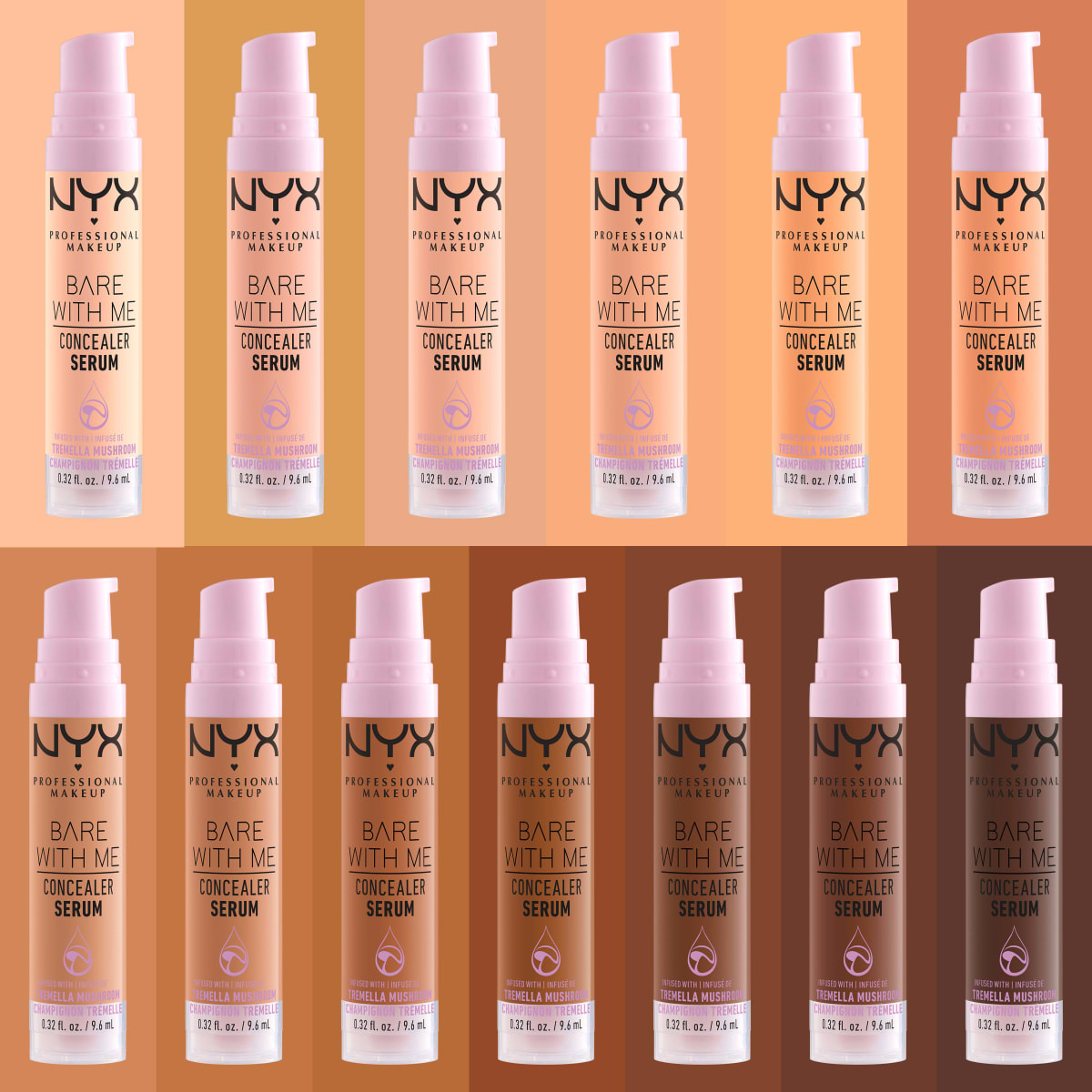Concealer Serum Bare With Me Fair 01, 9,6 ml