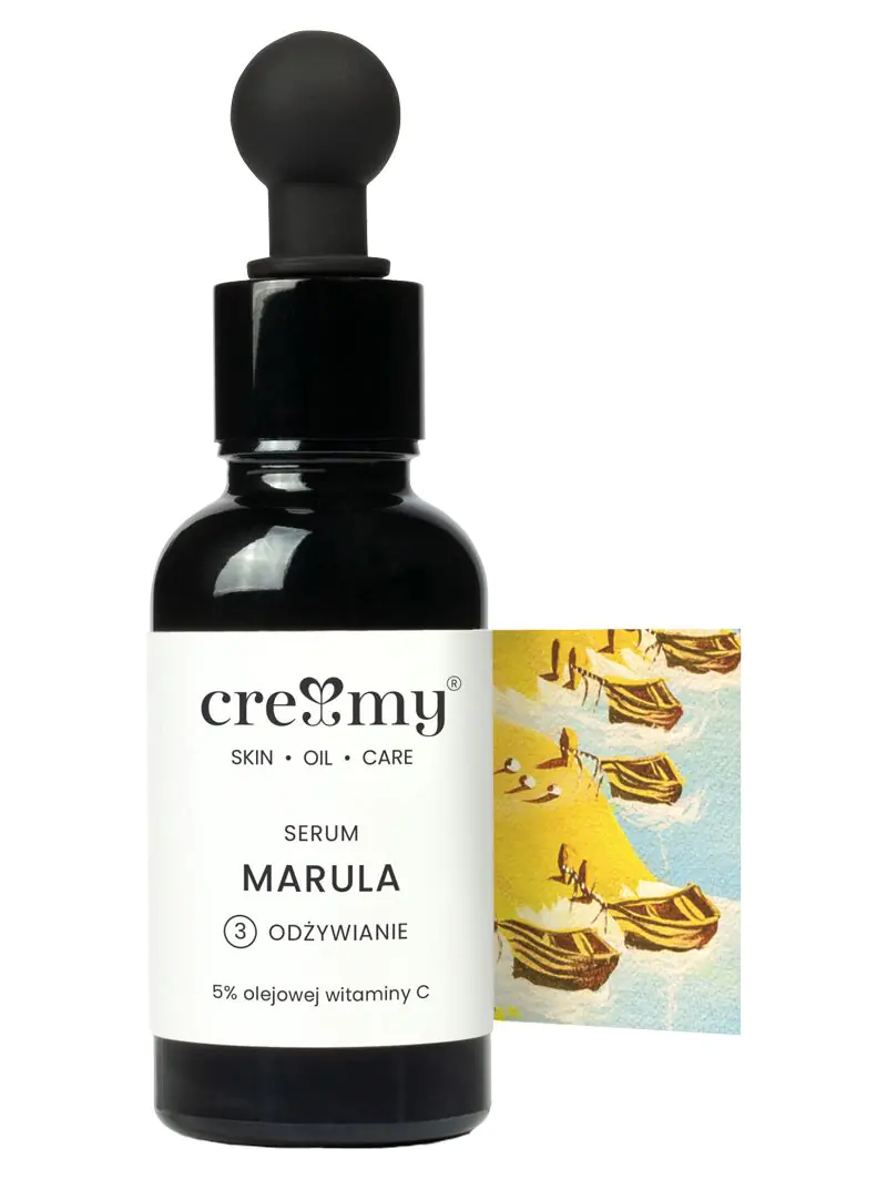 Kremasti Marula hranjivi serum za lice s uljem i vitaminom C 5% 30 ml