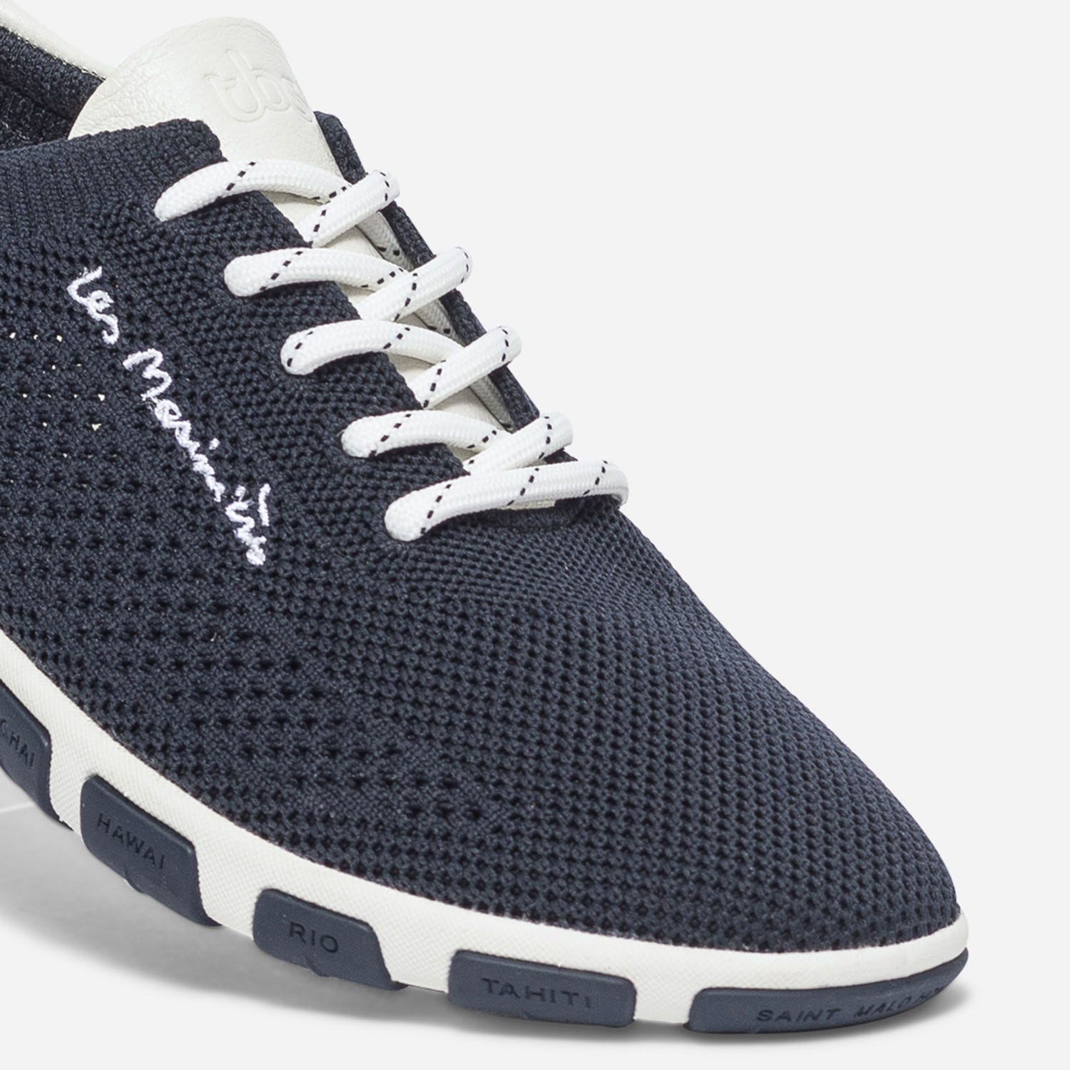 Tennis TBS bleu marine en mesh