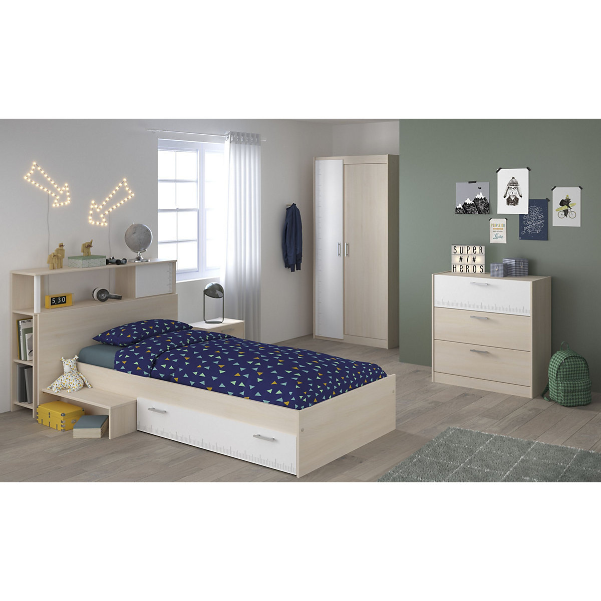 Jugendzimmer 5-teilig Charly 16