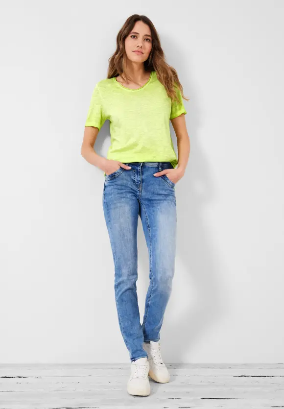 CECIL T-Shirt in Unifarbe
