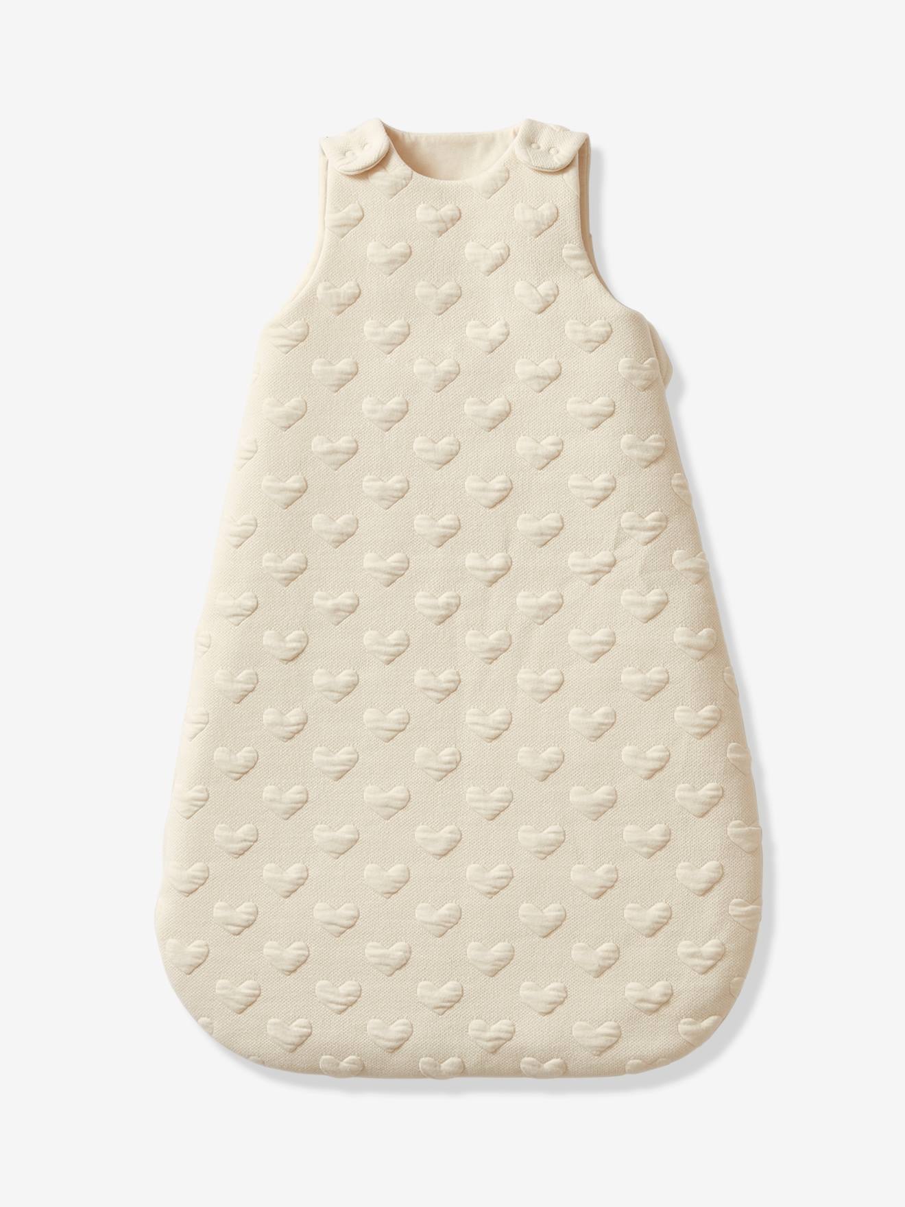 Vertbaudet Baby Schlafsack JACQUARD personalisierbar Oeko-Tex - ocker