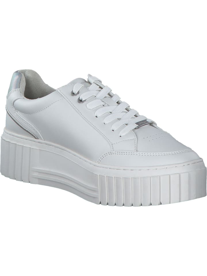 s.Oliver Schnürschuhe in white günstig kaufen