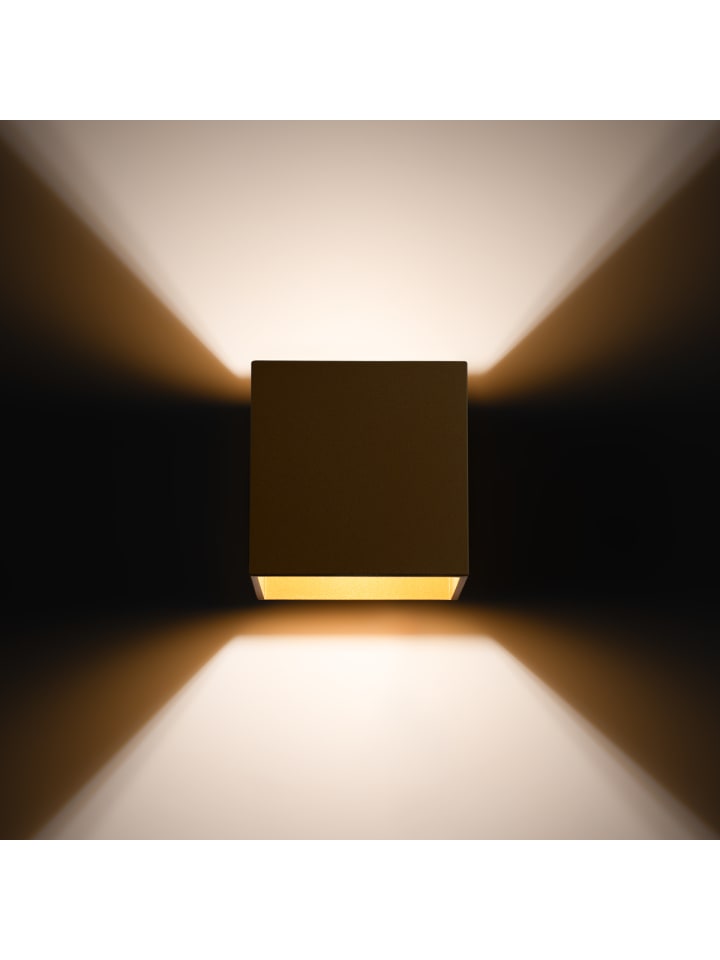 Nice Lamps Wandleuchte GEO 1 gold H 10 günstig kaufen onesize