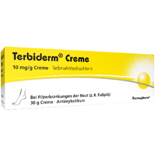 TERBIDERM 10 mg/g Creme  30 g  Creme
