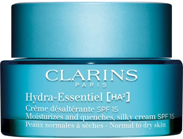 Clarins Hydra-Essentiel SPF 15 Crème désaltérante - Peaux normales à sèches Gesichtscreme