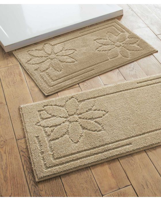 Tapis de bain Marguerites