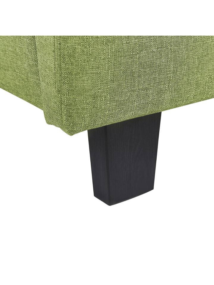 Beliani Doppelbett LA ROCHELLE in Grün - (W) 170 x (H) 109 x (L) 218 cm günstig kaufen onesize