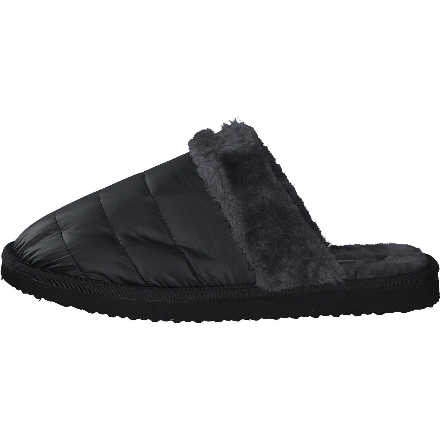 s. Oliver 27102, Filzpantoffeln, Damen, black