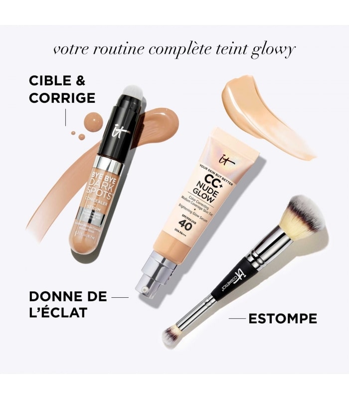 IT COSMETICS-YOUR SKIN BUT BETTER CC+ CREAM NUDE GLOW SPF 40-CC Crème Correctrice illuminatrice