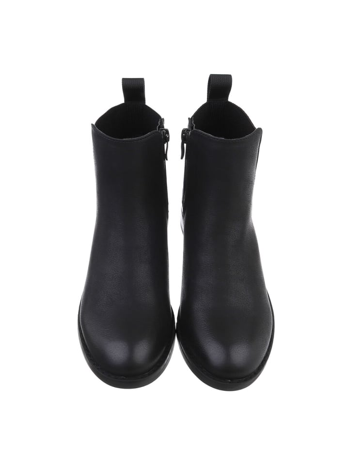 Ital-Design Stiefelette in Schwarz günstig kaufen