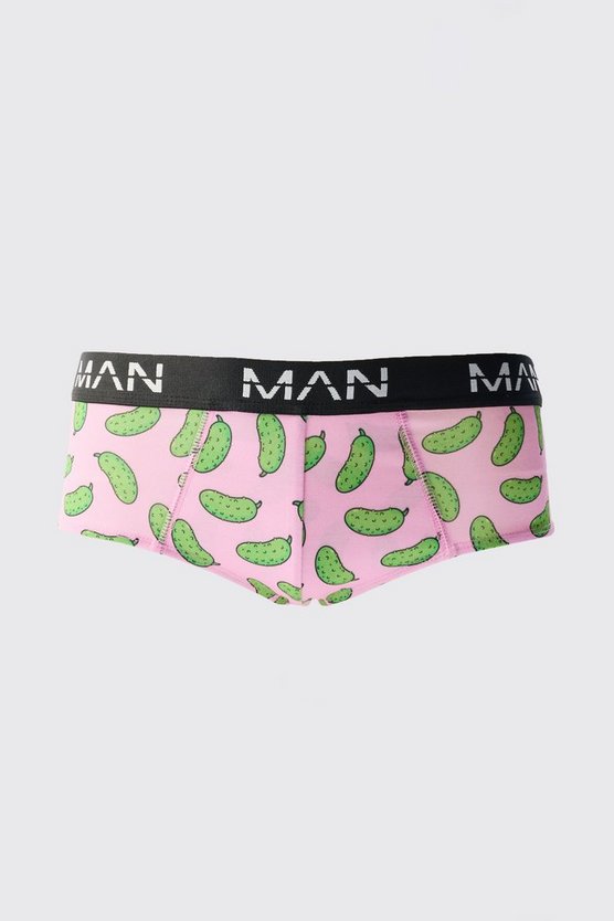 Boxershorts mit Gurken-Print