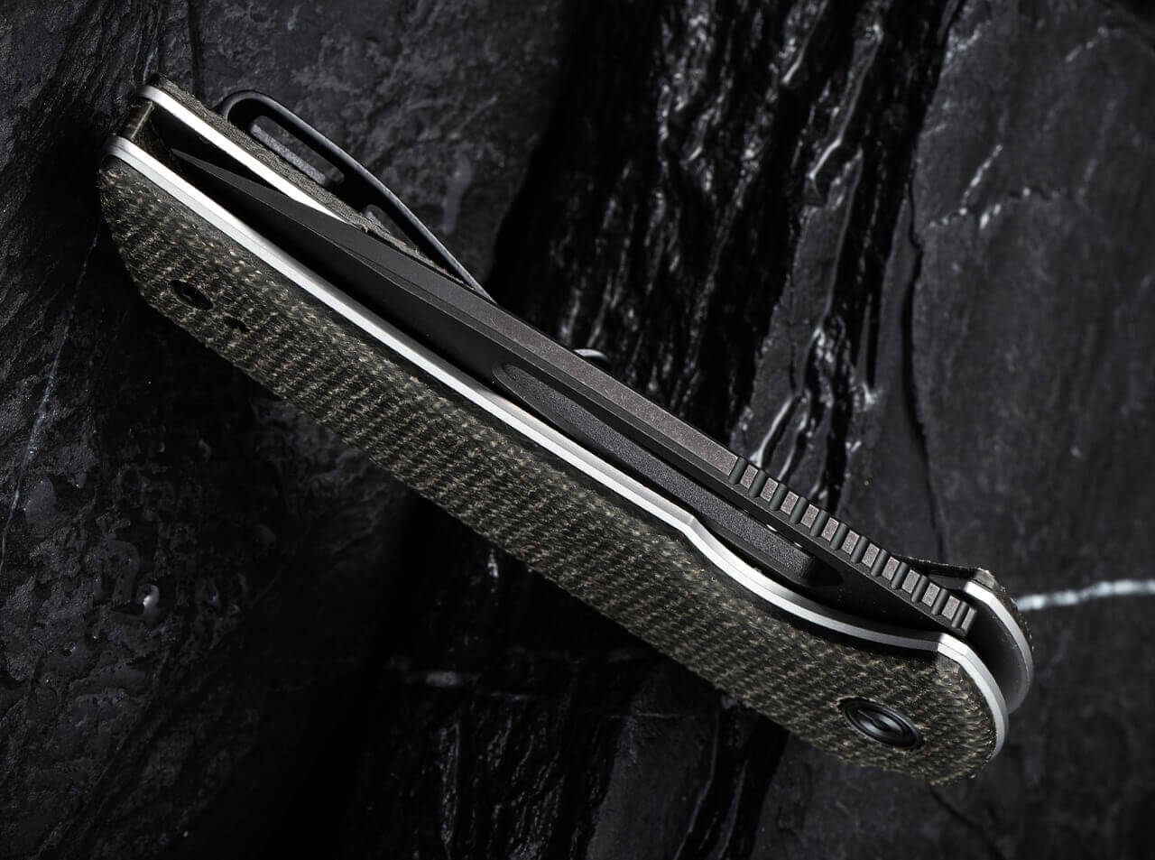 Odium Micarta Green
