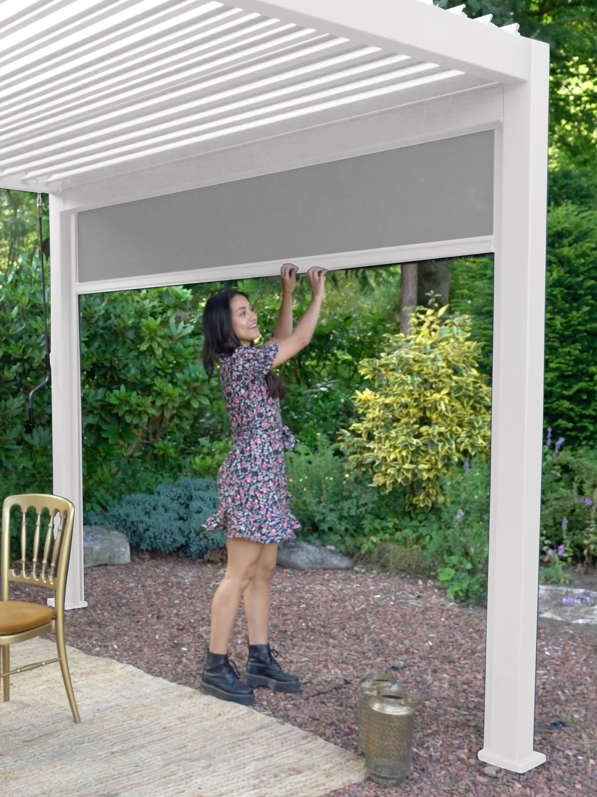 Novum Orion 400 Pull Down Windschutz