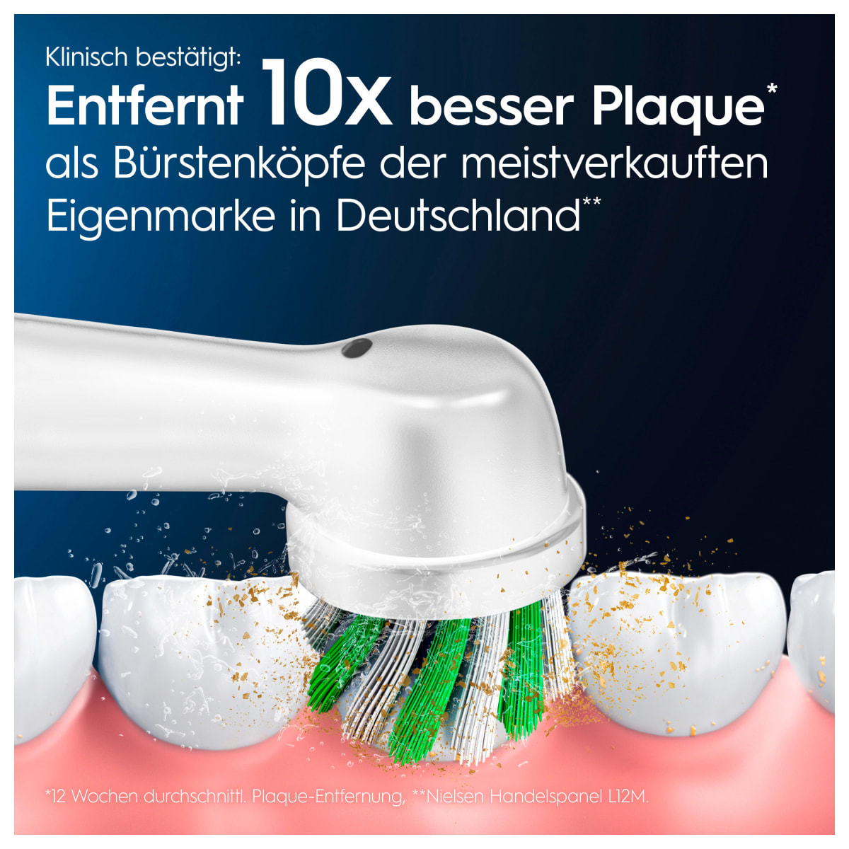 Aufsteckbürsten PRO CrossAction, 8 St
