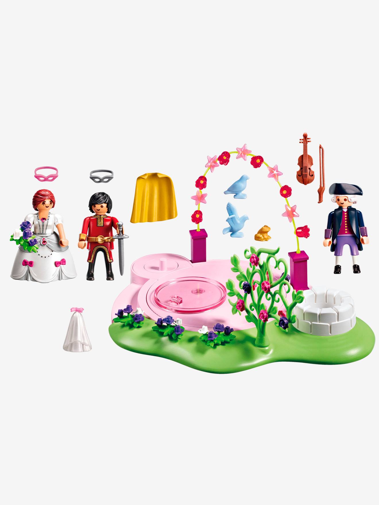 6853 Couple princier masqué Playmobil Princess multicolore