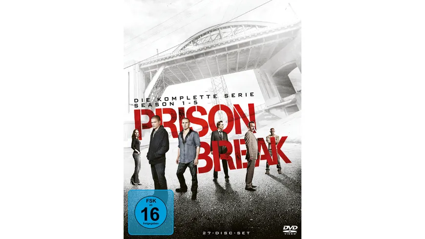 Prison Break - Season 1-5 - Komplettbox  [27 DVDs]