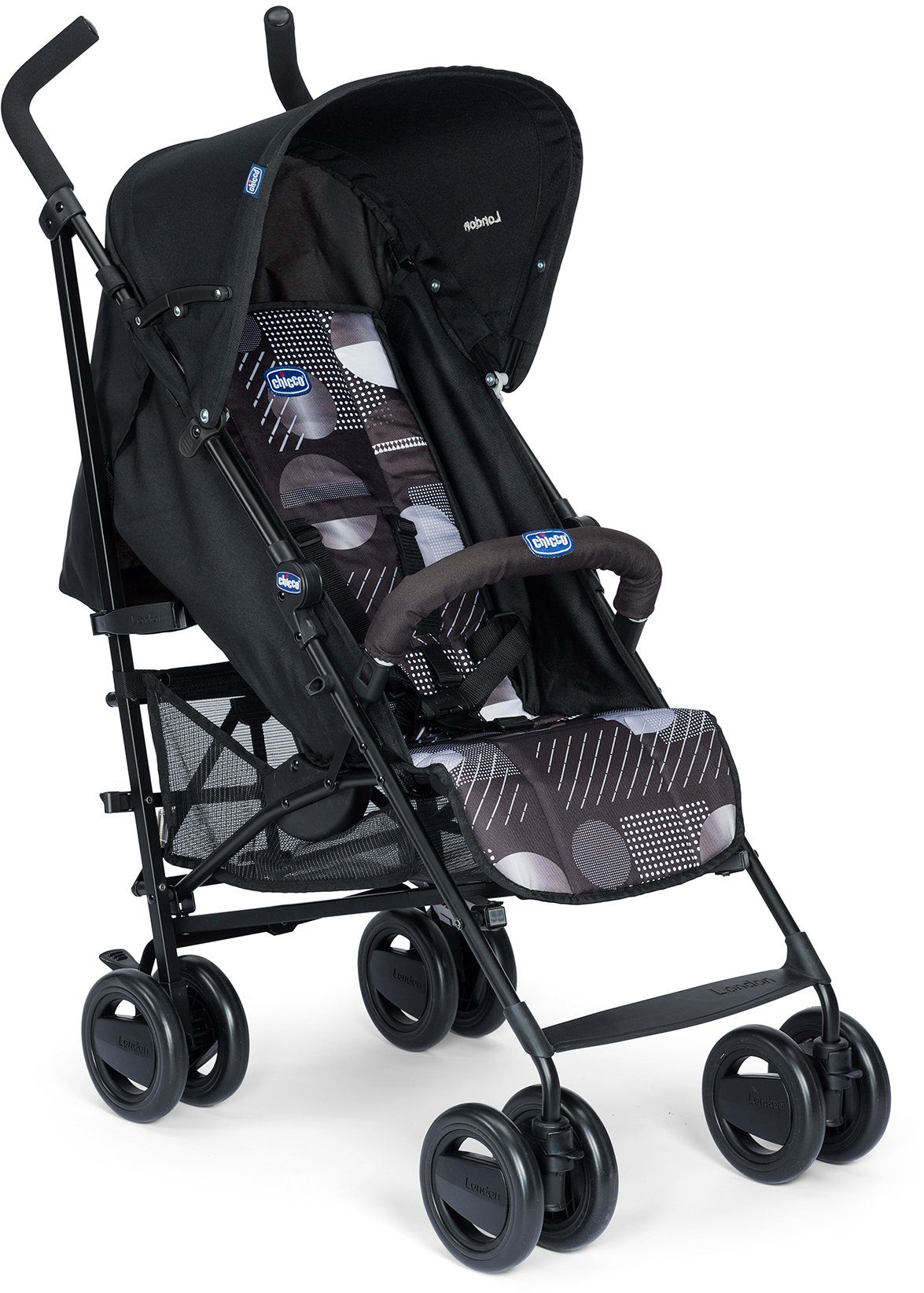 Chicco Kinder-Buggy London, matrix, mit schwenk- und feststellbaren Vorderrädern;