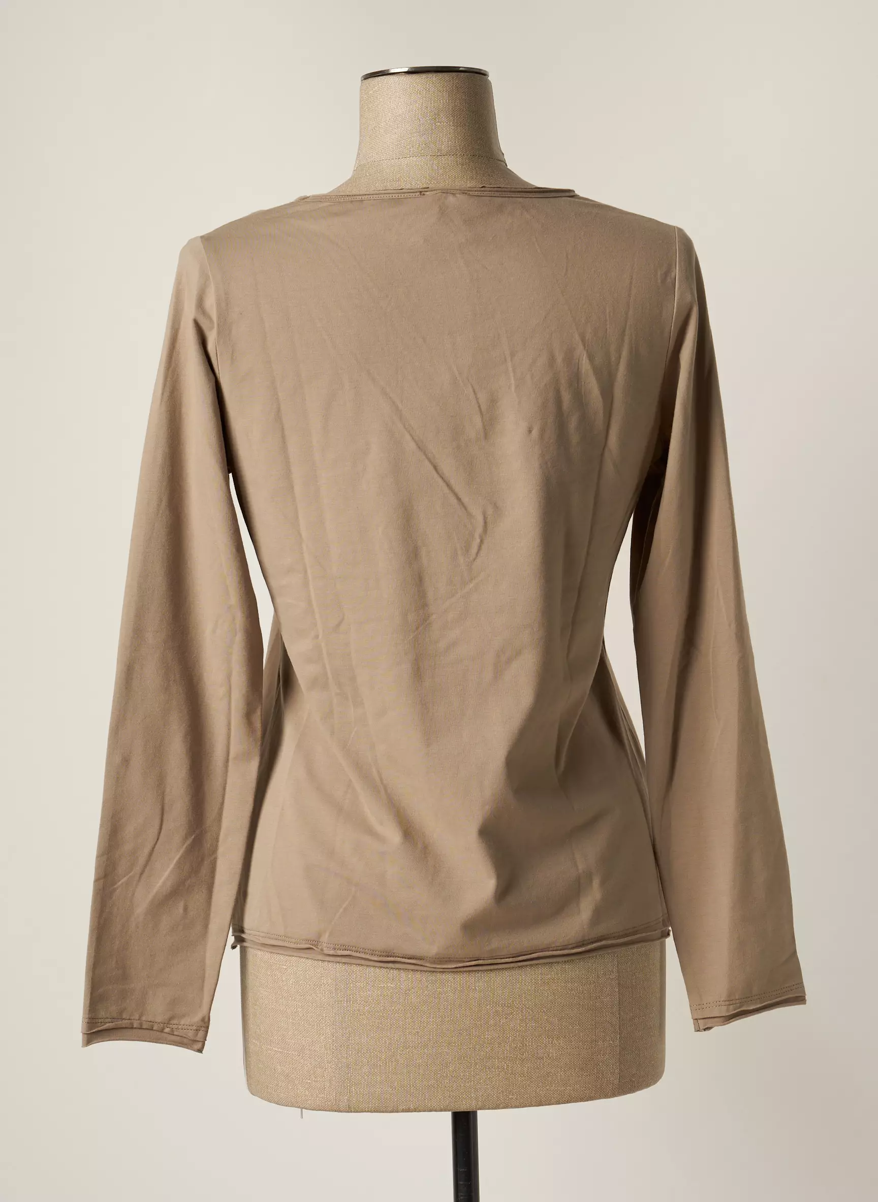 Un Point C Est Tout Tshirts Femme couleur beige